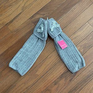 New Xhilaration Gray Leg Warmers One Size